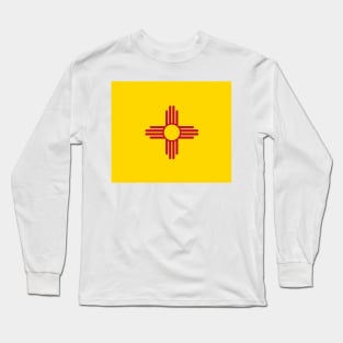 New Mexico flag. USA Long Sleeve T-Shirt